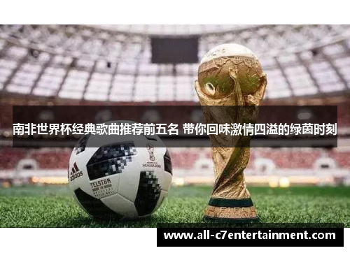 南非世界杯经典歌曲推荐前五名 带你回味激情四溢的绿茵时刻