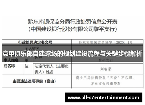 意甲俱乐部自建球场的规划建设流程与关键步骤解析